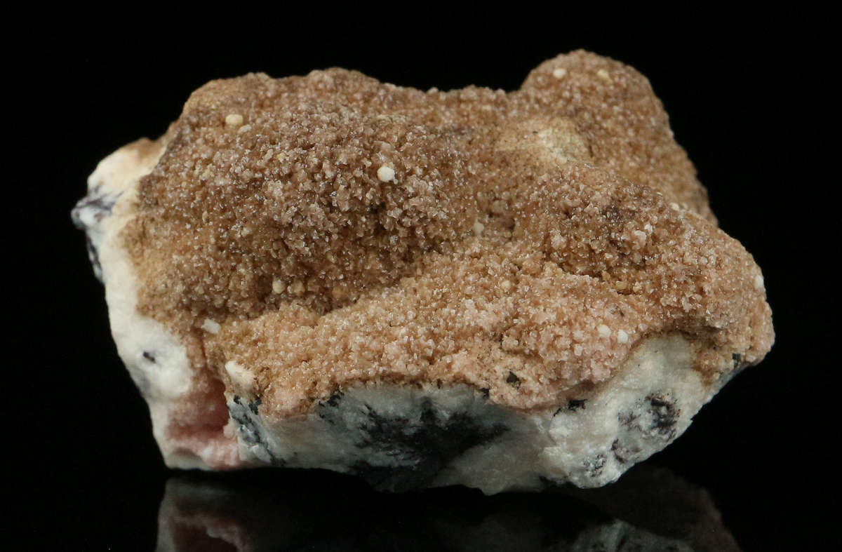 Kutnohorite on Matrix, "N'Chwaning II Mine, Kalahari Manganese Field, Northern Cape, South Africa "