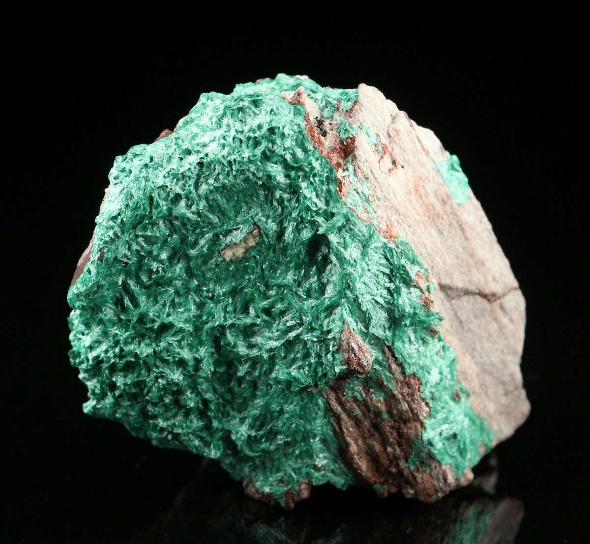 Malachite on Matrix  , Skorpion Mine, Karas Region, Namibia