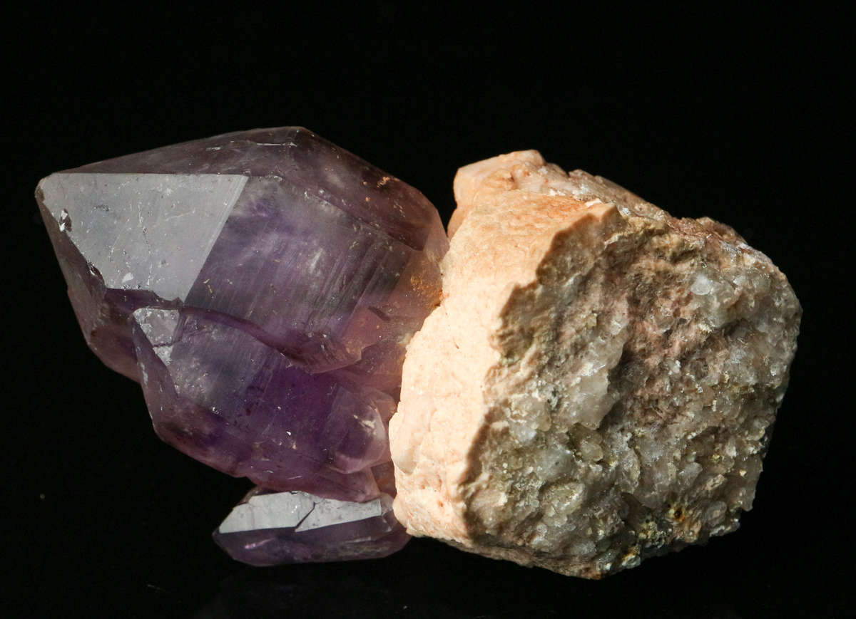 Amethyst Quartz Cluster on Matrix, Gobobosebberge Mnt, Namibia