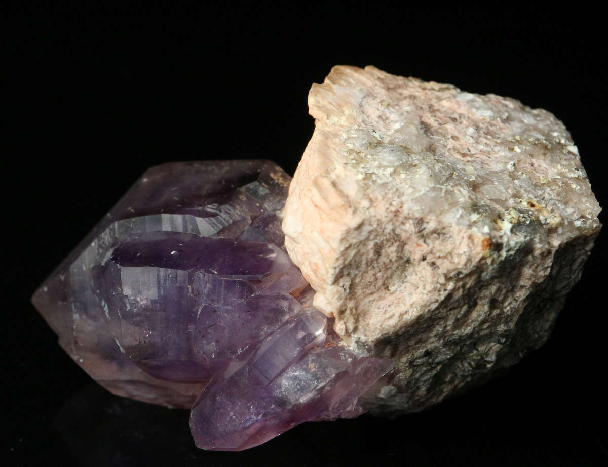 Amethyst Quartz Cluster on Matrix, Gobobosebberge Mnt, Namibia
