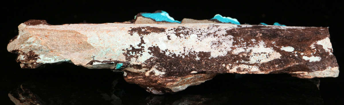 Malachite, Chrysocolla on Matrix, Skorpion Mine, Karas Region, Namibia