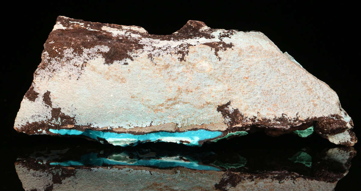 Malachite, Chrysocolla on Matrix, Skorpion Mine, Karas Region, Namibia