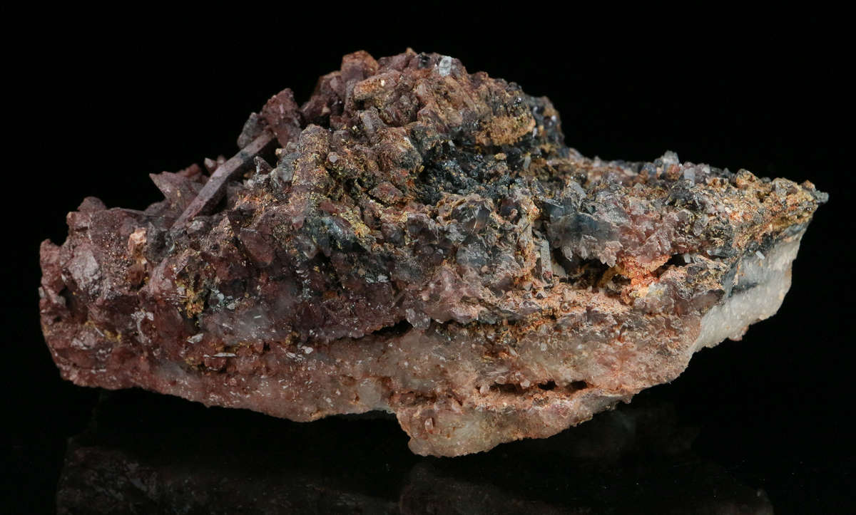 Epidote, Papagoite incl Quartz Cluster, Artonvilla Mine, Musina, South Africa