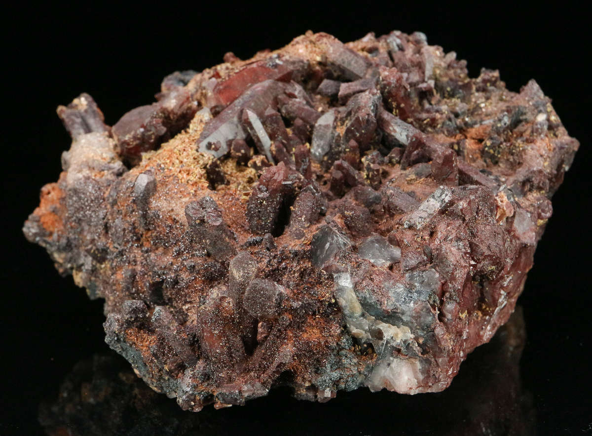 Epidote, Papagoite incl Quartz Cluster, Artonvilla Mine, Musina, South Africa