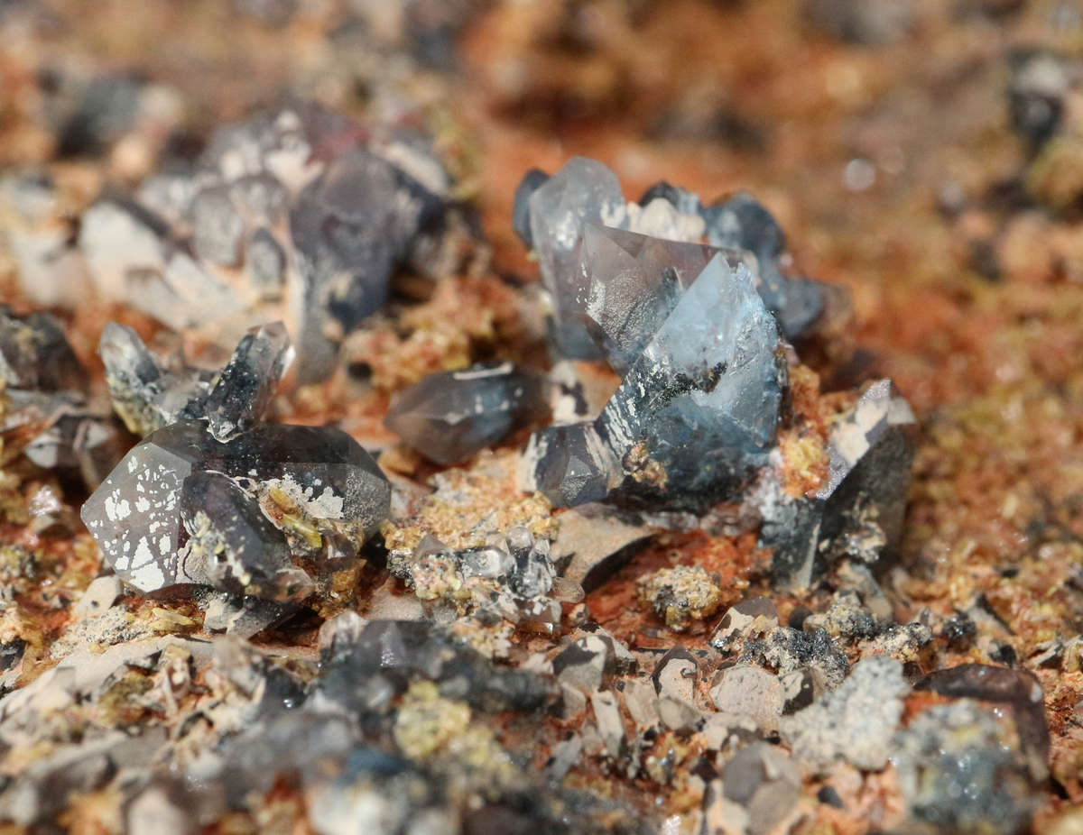 Epidote, Papagoite incl Quartz Cluster, Artonvilla Mine, Musina, South Africa