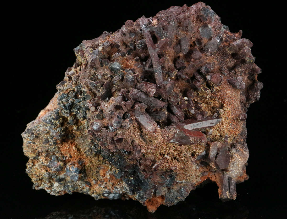 Epidote, Papagoite incl Quartz Cluster, Artonvilla Mine, Musina, South Africa