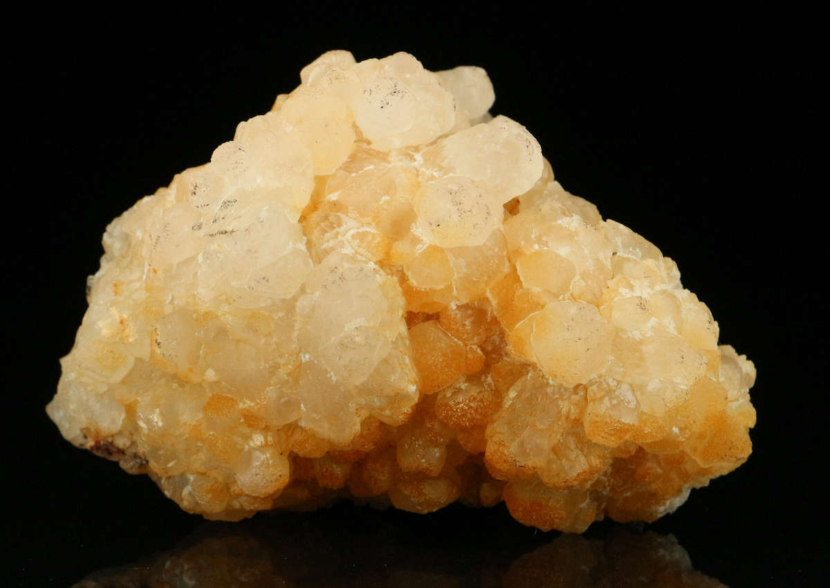 Calcite, Baryte, Pyrite on Matrix,"N'Chwaning II Mine, Kalahari Manganese Field, Northern Cape, Sout