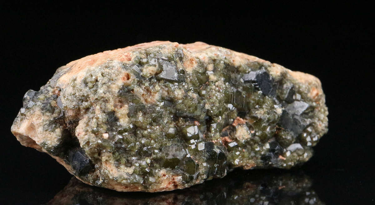 Demantoid Garnets on Matrix, Erongo Mnt Region, Namibia