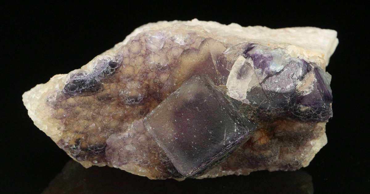 Fluorite on Matrix, Omehane, Erongo region, Namibia