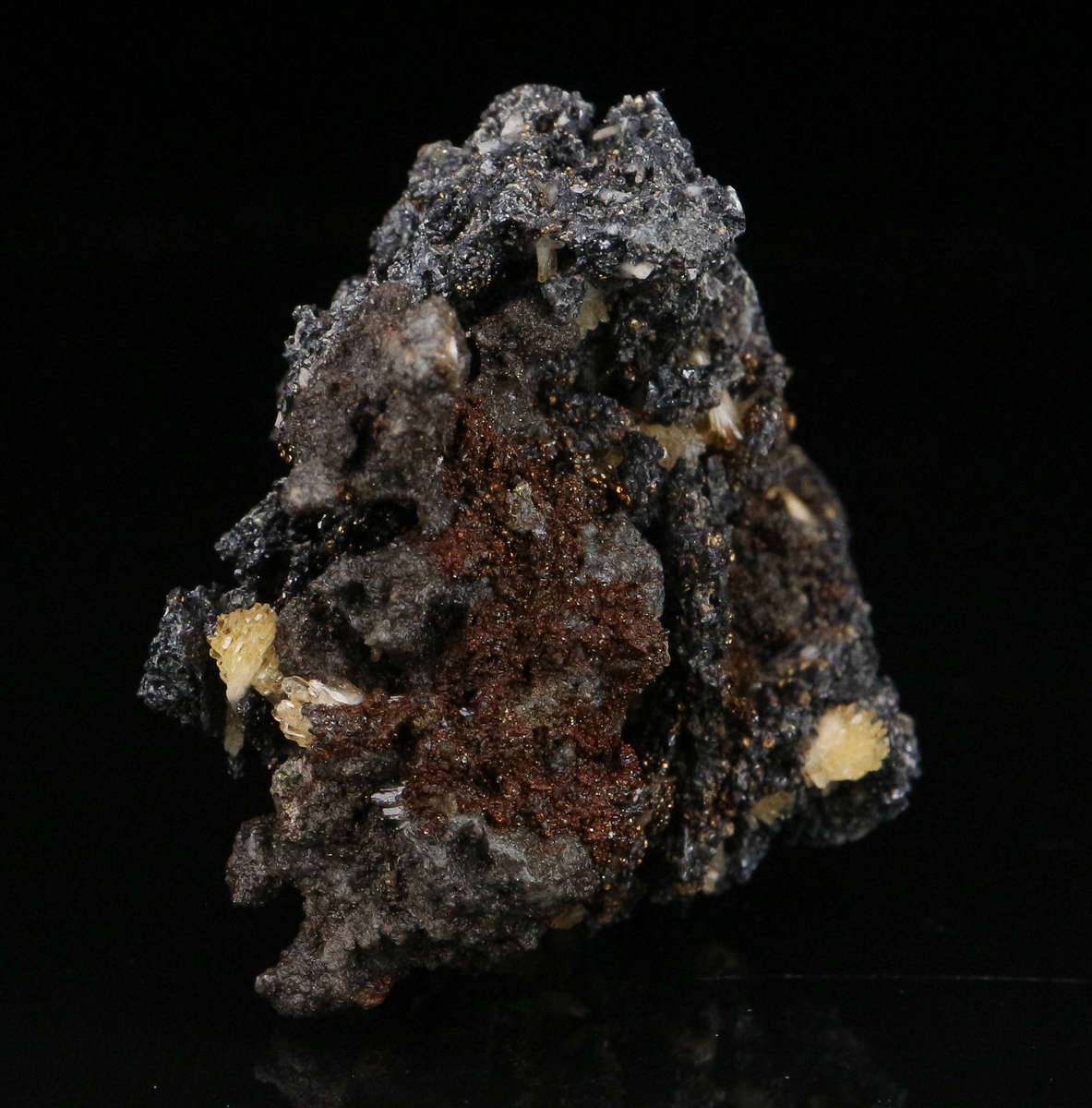 Baryte on Matrix, Rosh Pinah Mine, Namibia