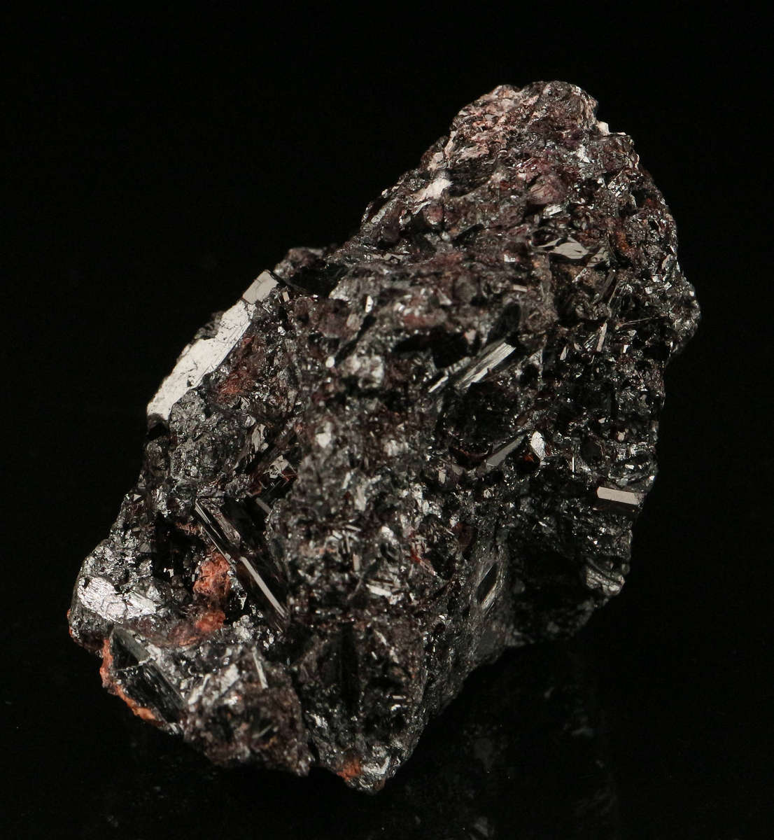 Manganvesuvianite on Matrix,"N'Chwaning II Mine, Kalahari Manganese Field, Northern Cape, South Afri