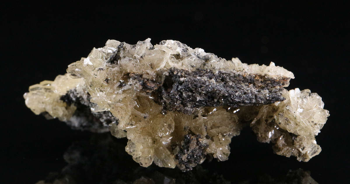 Baryte Cluster, Rosh Pinah Mine, Namibia