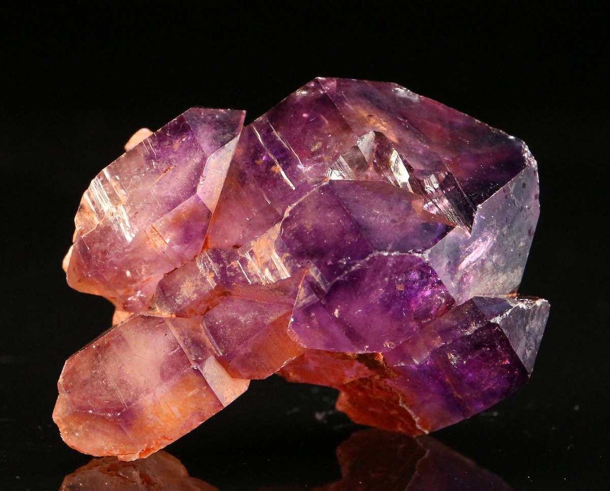 Amethyst incl Quartz, Gobobosebberge Mnt, Namibia