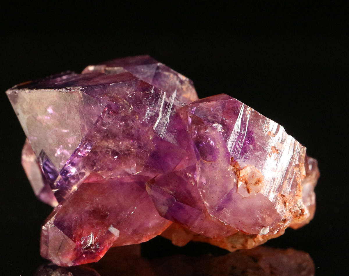 Amethyst incl Quartz, Gobobosebberge Mnt, Namibia