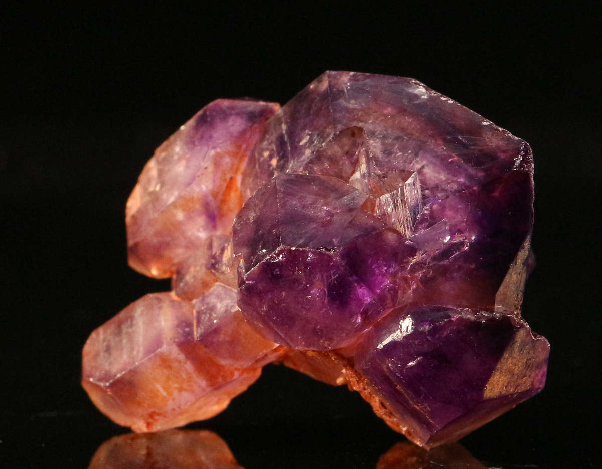 Amethyst incl Quartz, Gobobosebberge Mnt, Namibia