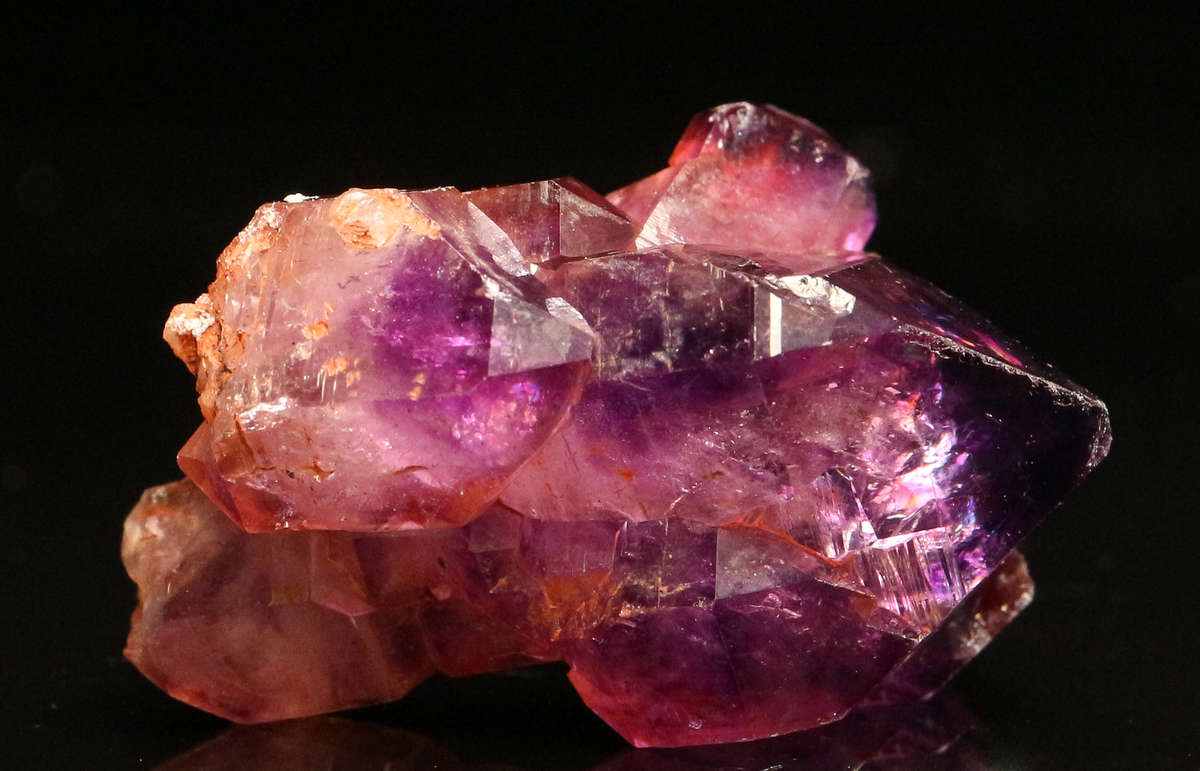 Amethyst incl Quartz, Gobobosebberge Mnt, Namibia