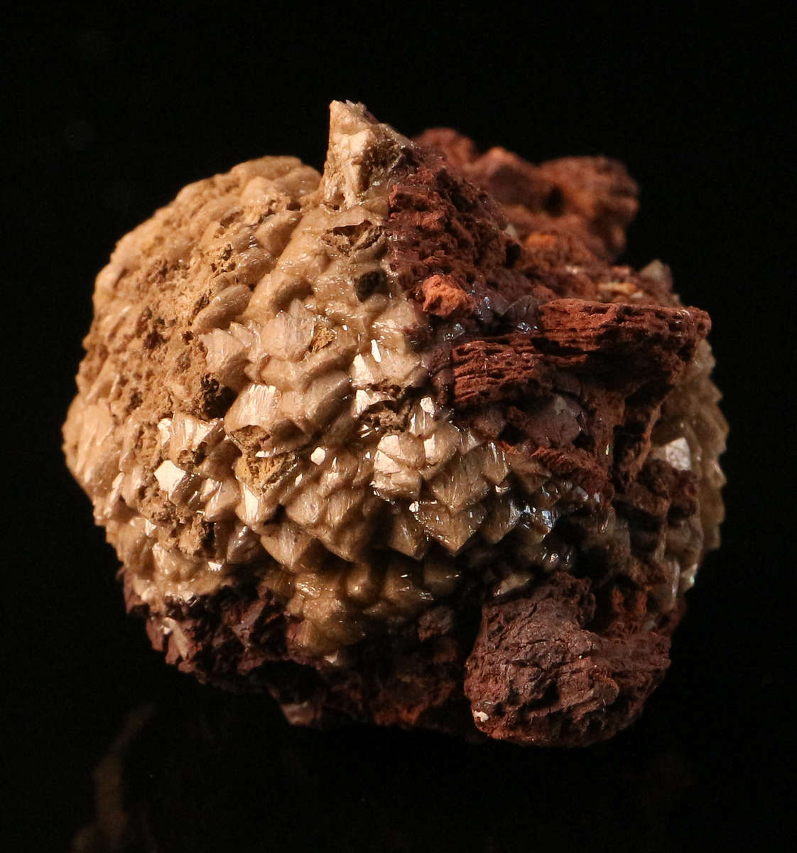 Olmiite on Matrix, N'Chwaning II, Northern Cape, South Africa