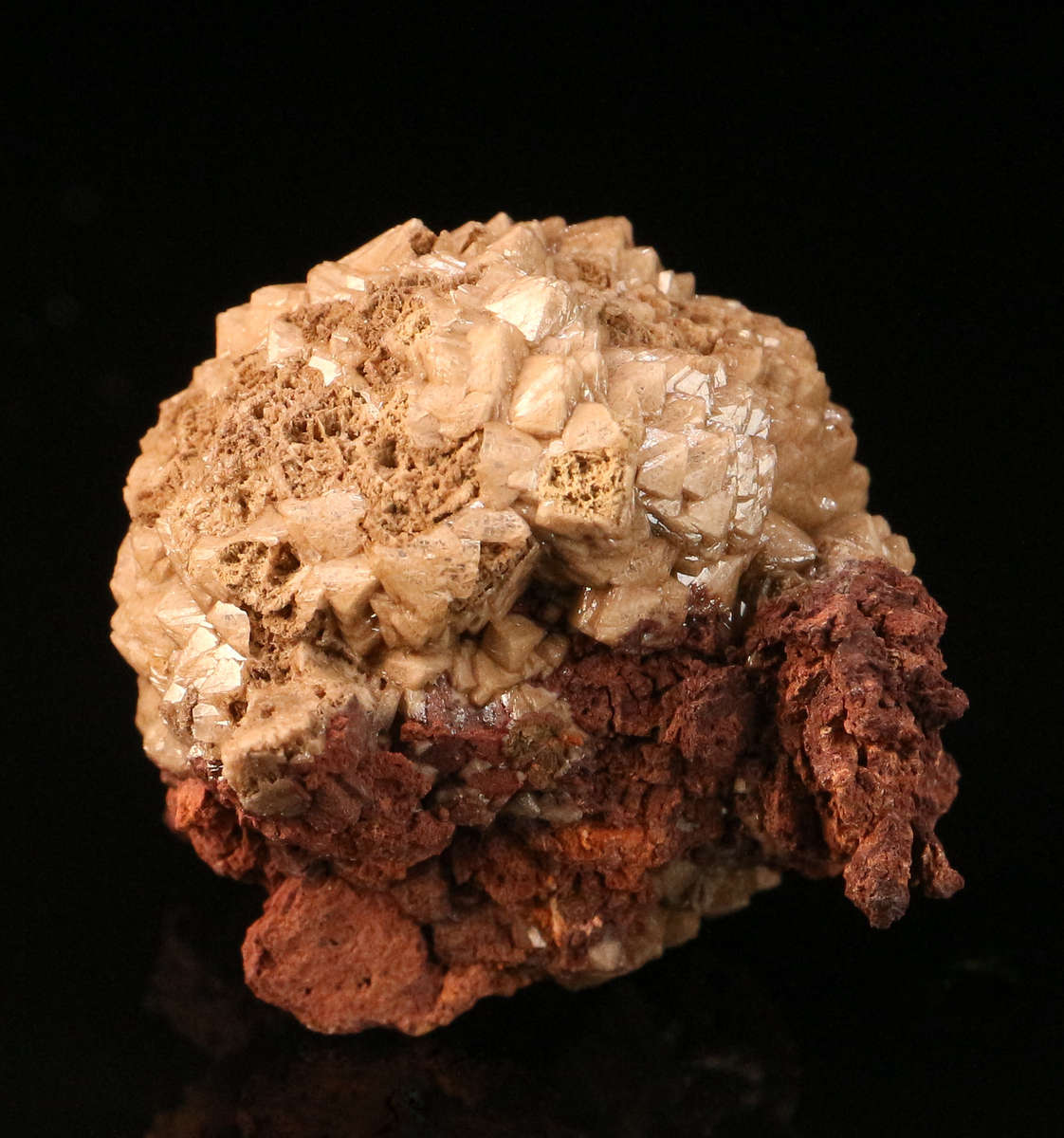 Olmiite on Matrix, N'Chwaning II, Northern Cape, South Africa