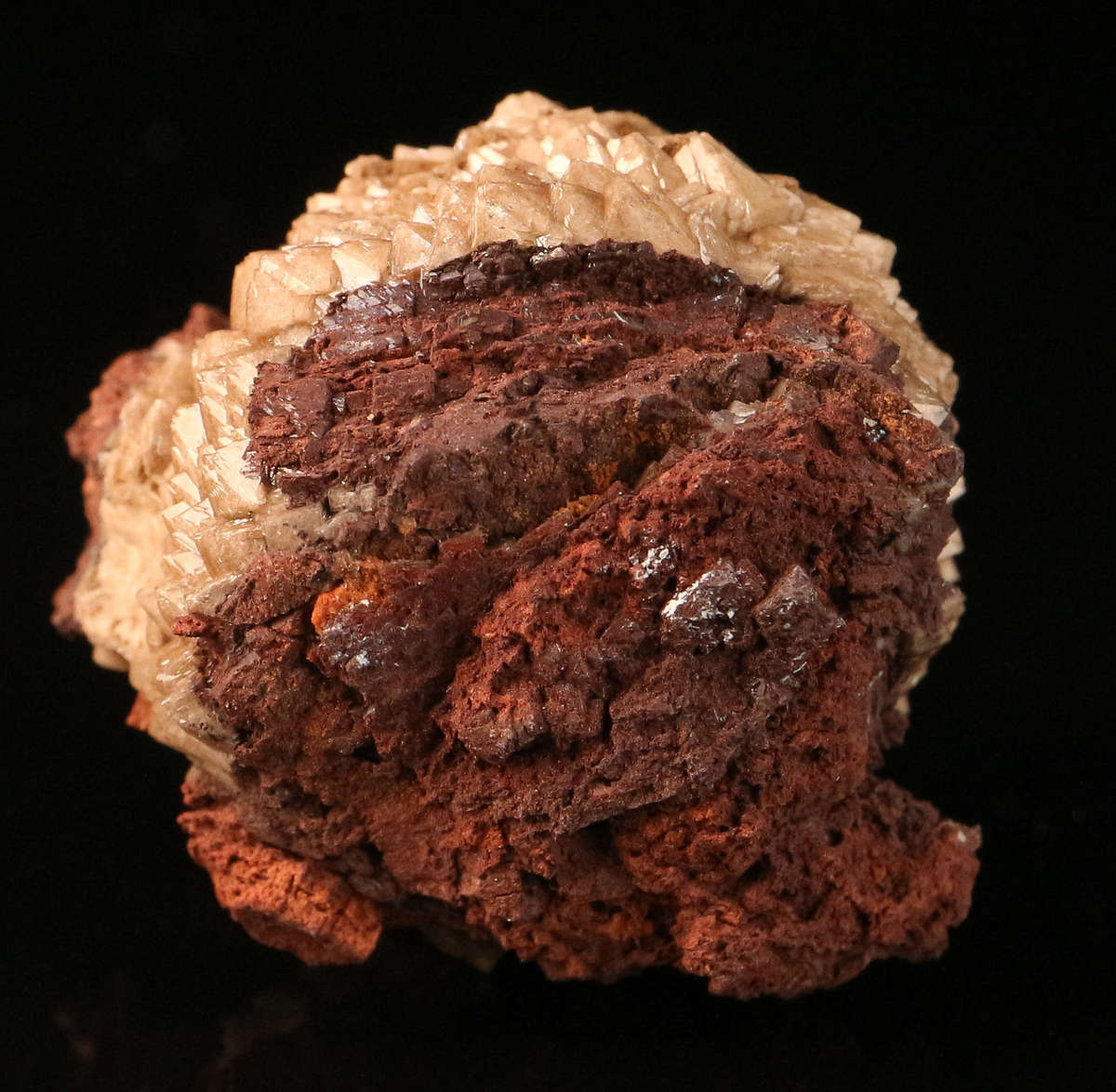 Olmiite on Matrix, N'Chwaning II, Northern Cape, South Africa