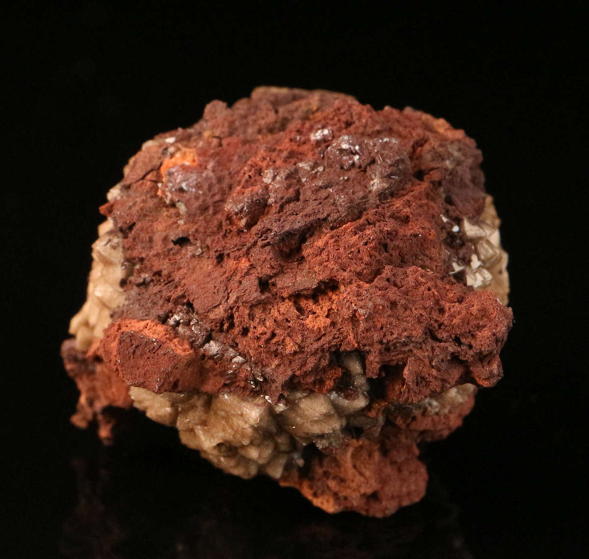 Olmiite on Matrix, N'Chwaning II, Northern Cape, South Africa