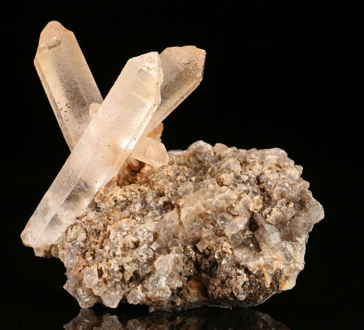 Quartz on Matrix, Gobobosebberge Mnt, Namibia