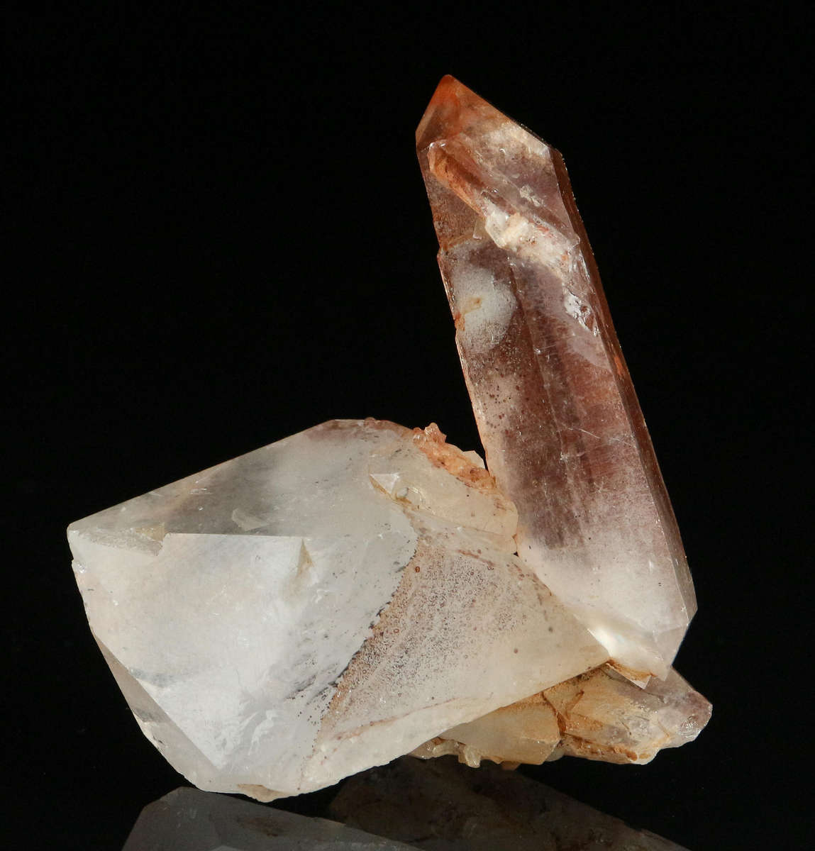 Red Hematite incl Quartz, Orange River Area, Northern Cape, South Africa