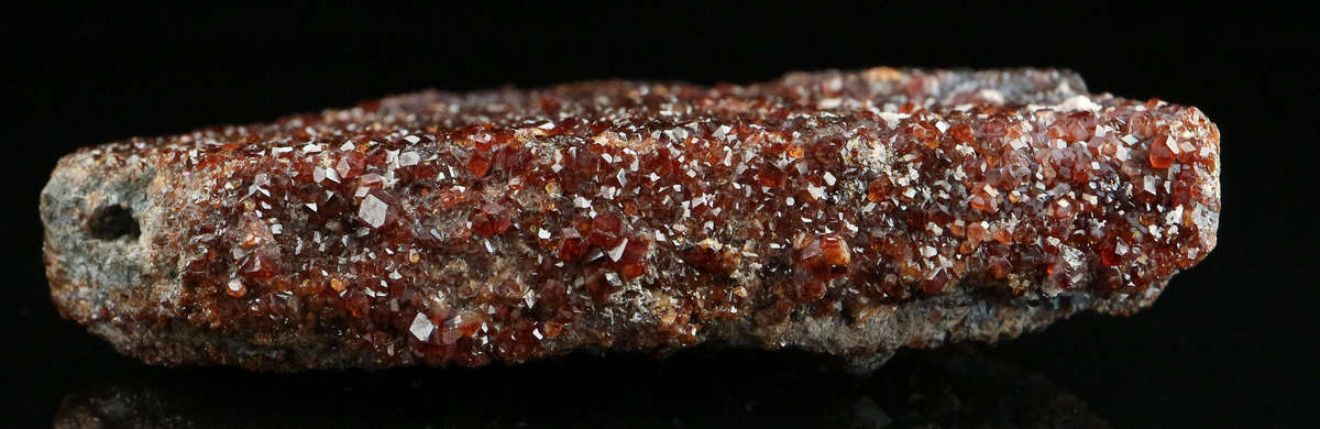 Andradite on Matrix, "N'Chwaning II Mine, Kalahari Manganese Field, Northern Cape, South Africa "