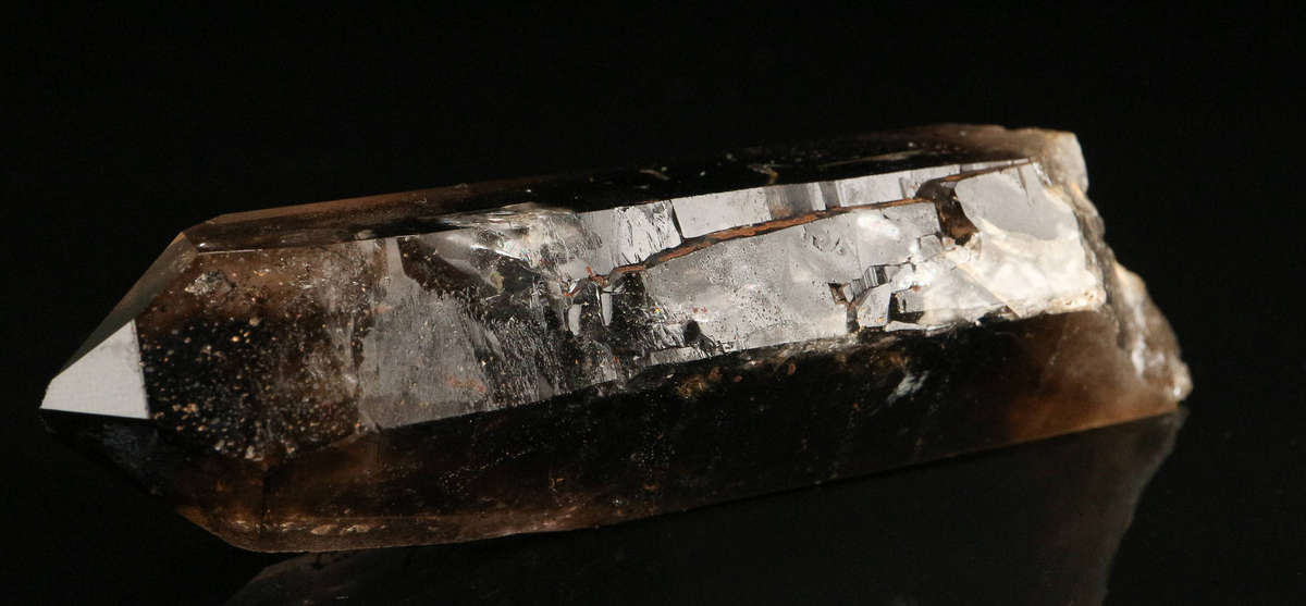 Smoky Quartz Crystal, Mount Malosa, Zomba, Southern Region, Malawi