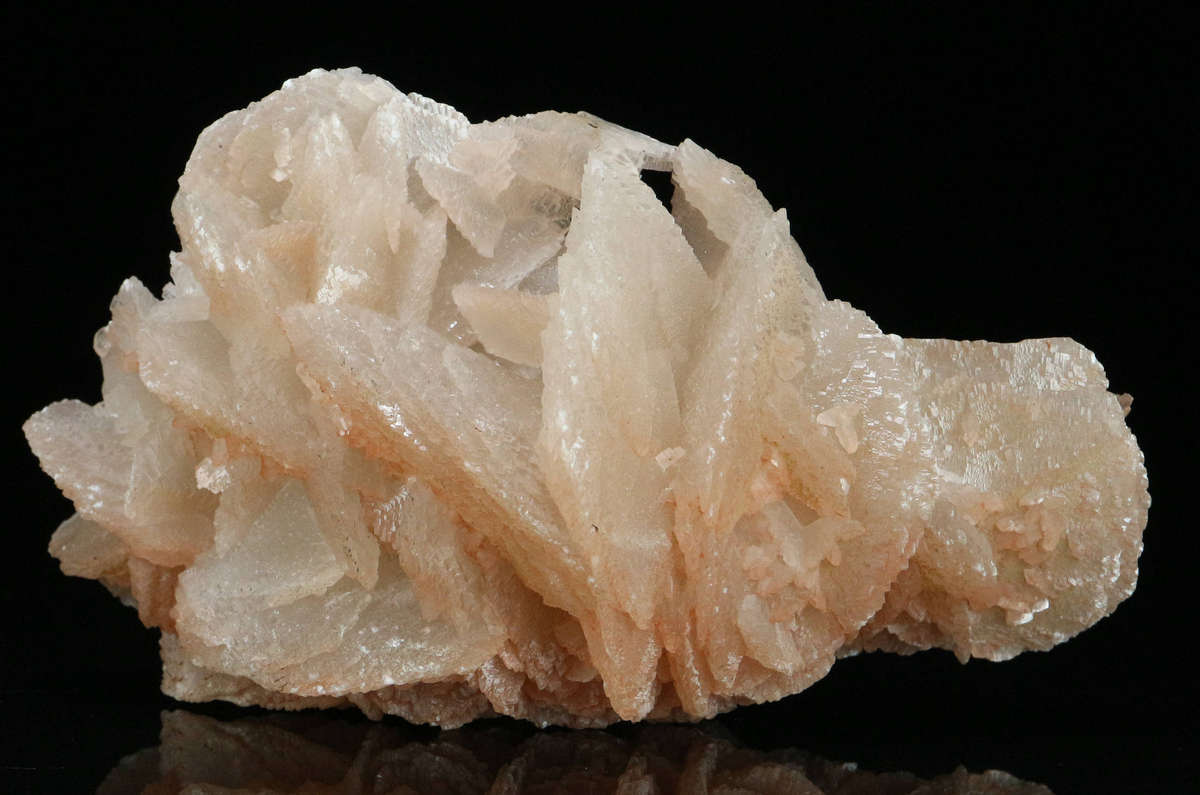 Calcite on Mottramite, Tsumeb Mine, Namibia