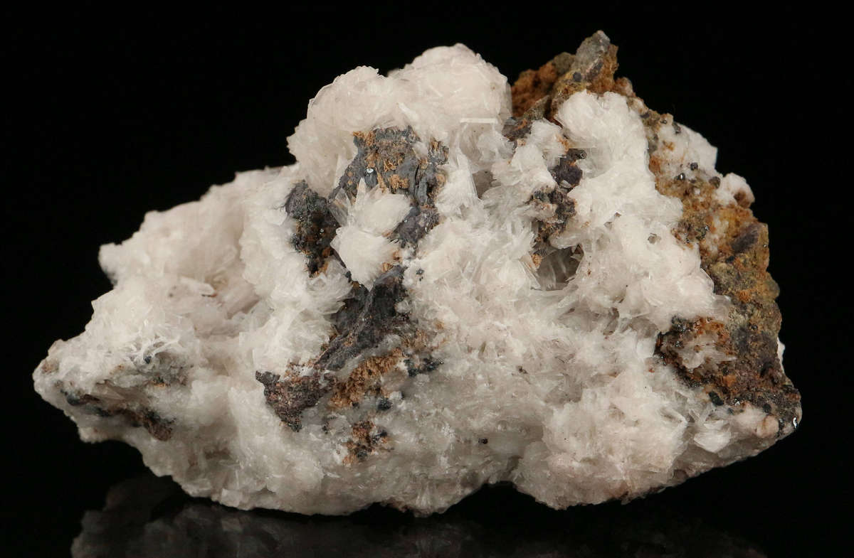 Baryte on Matrix, "N'Chwaning II Mine, Kalahari Manganese Field, Northern Cape, South Africa "