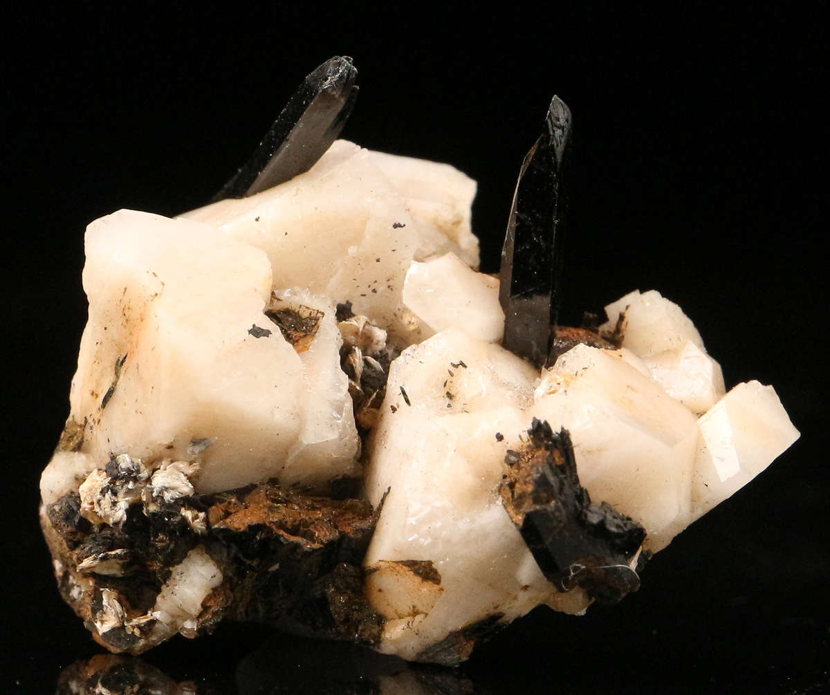 Aegirine and Feldspar Cluster, Zomba Mnt, Malawi