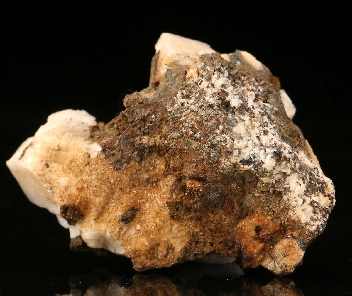 Aegirine and Feldspar Cluster, Zomba Mnt, Malawi