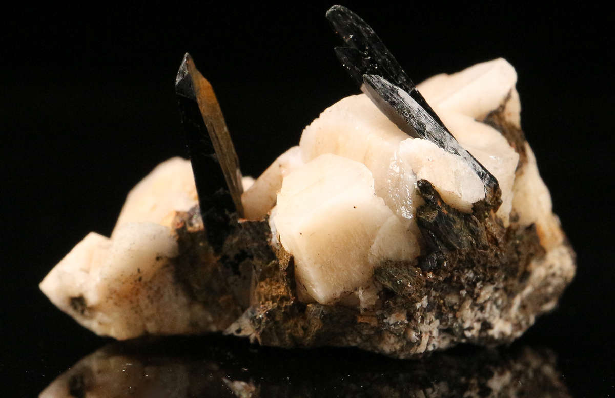 Aegirine and Feldspar Cluster, Zomba Mnt, Malawi