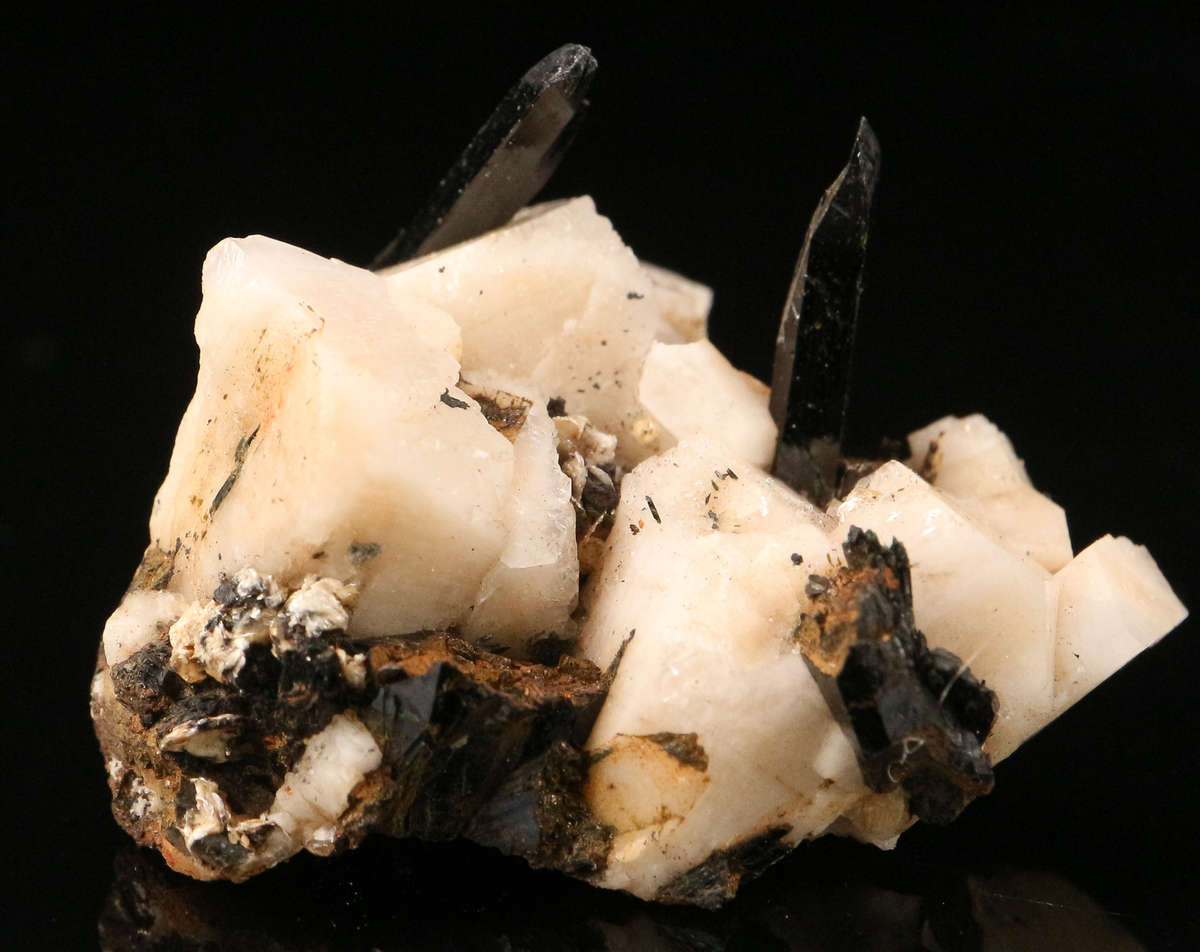 Aegirine and Feldspar Cluster, Zomba Mnt, Malawi