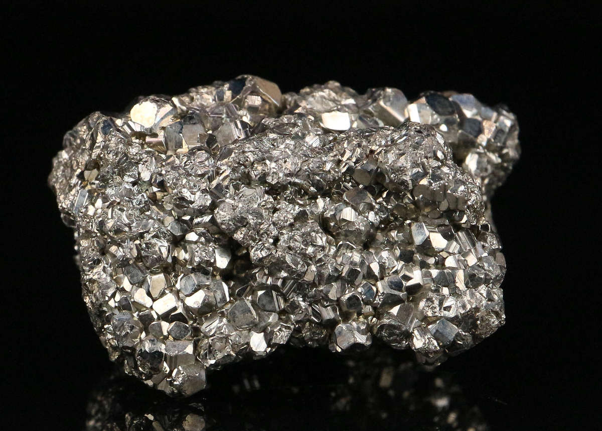 Pyrite Cluster, "N'Chwaning II Mine, Kalahari Manganese Field, Northern Cape, South Africa "