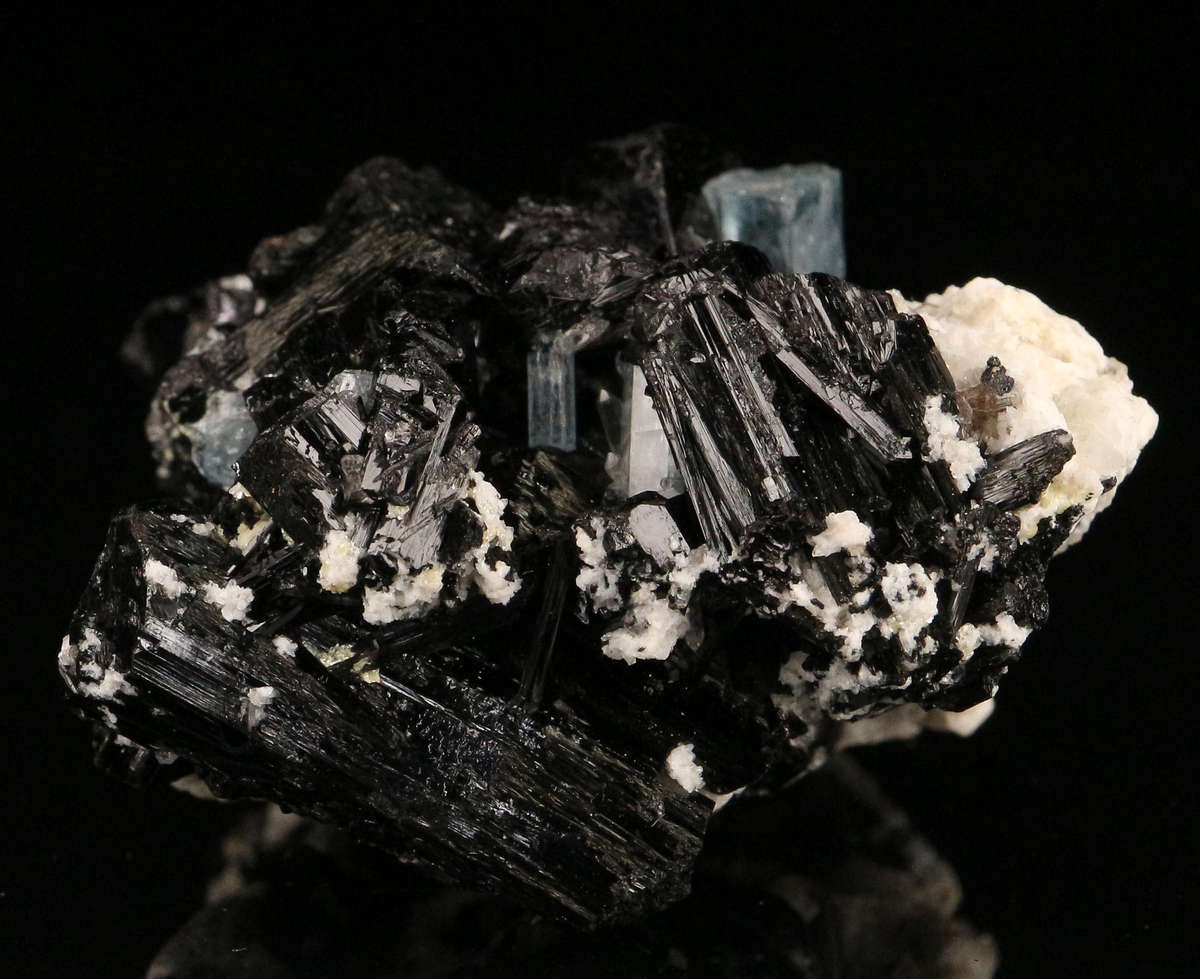 Aquamarine & Schorl, Erongo Mnt Region, Namibia