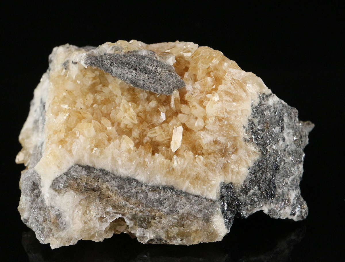 Baryte on Matrix, Rosh Pinah Mine, Namibia