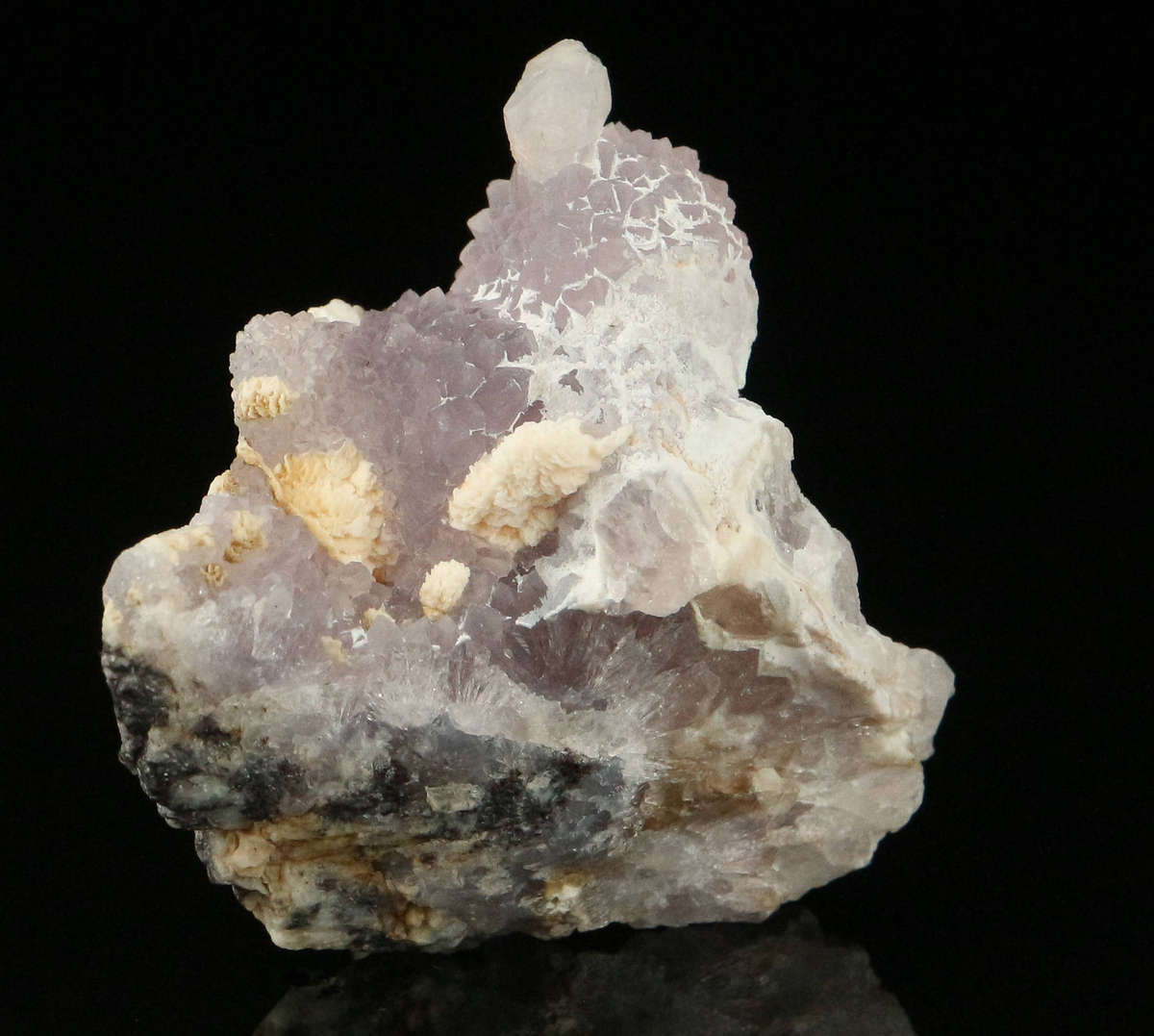 Amethyst Quartz Drusy Cluster,"N'Chwaning III Mine, Kalahari Manganese Field, Northern Cape, South A