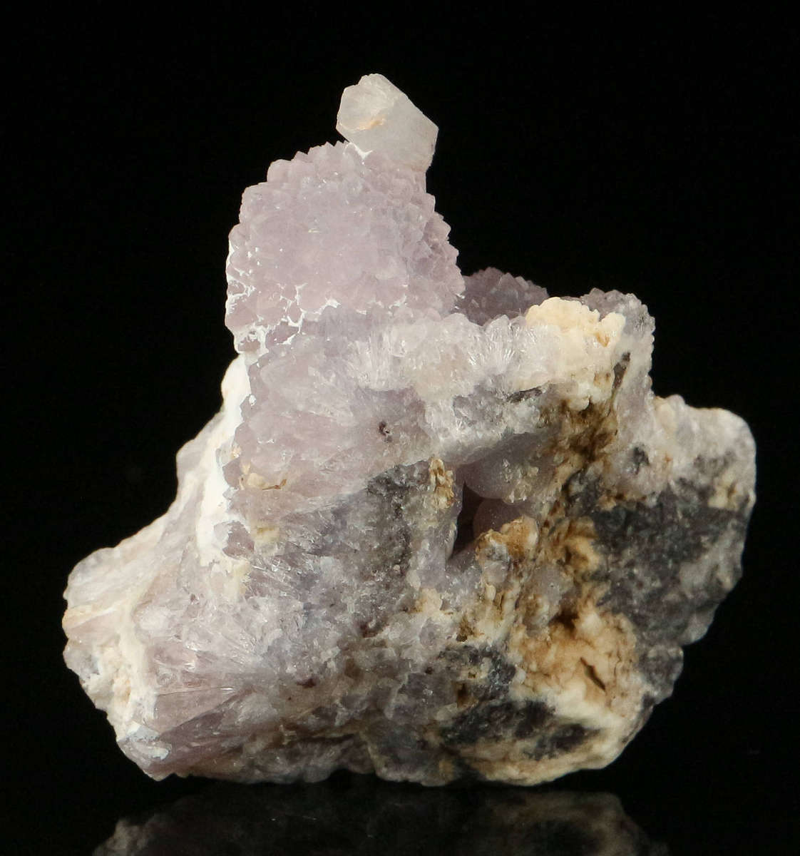 Amethyst Quartz Drusy Cluster,"N'Chwaning III Mine, Kalahari Manganese Field, Northern Cape, South A