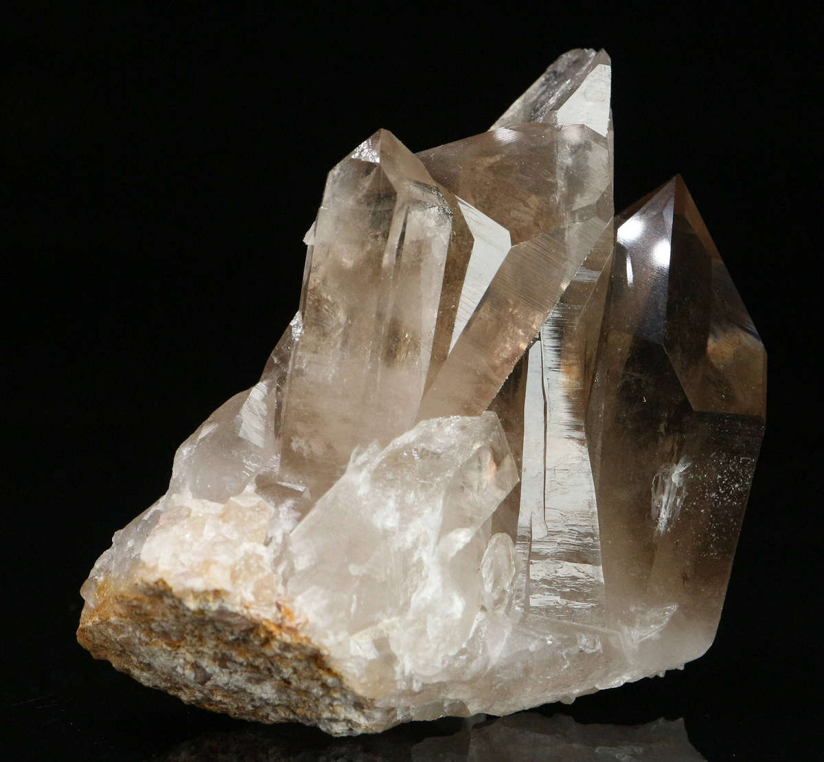 Smoky Quartz Crystal Cluster, Steinkopf, Northern Cape, South Africa