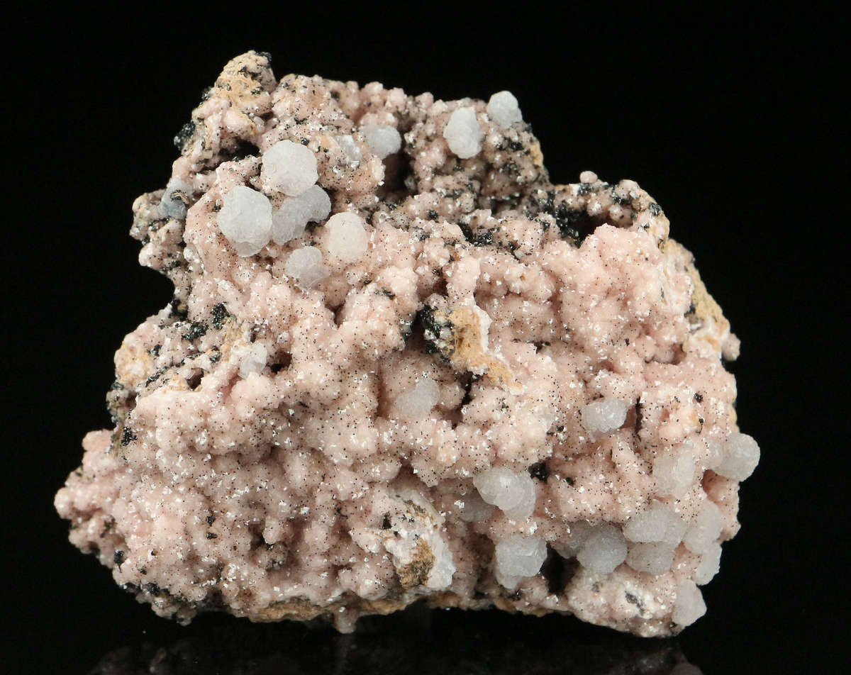 Manganoan Calcite, Manganite & Rhodochrosite,"N'Chwaning II Mine, Kalahari Manganese Field, Northern