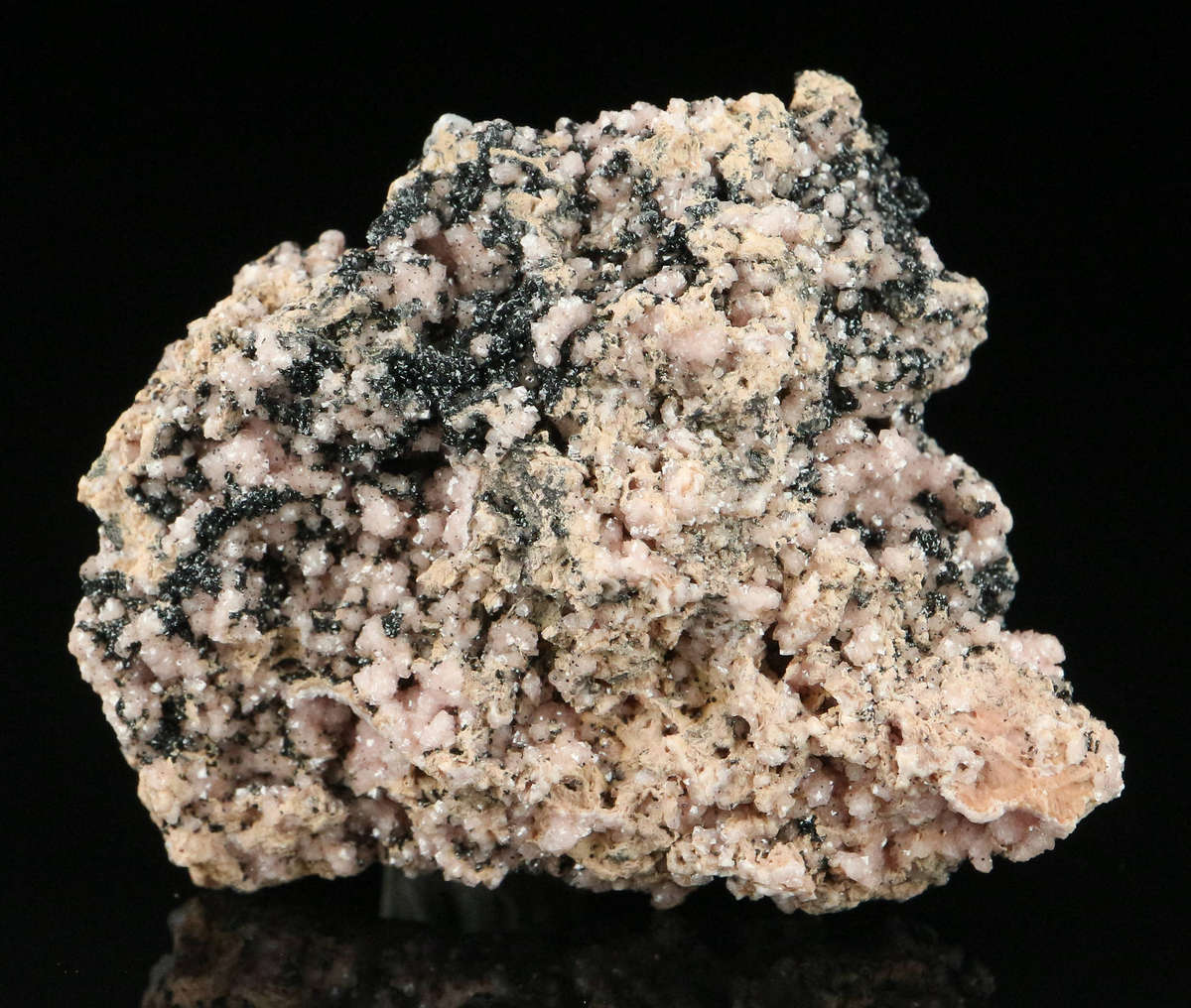 Manganoan Calcite, Manganite & Rhodochrosite,"N'Chwaning II Mine, Kalahari Manganese Field, Northern