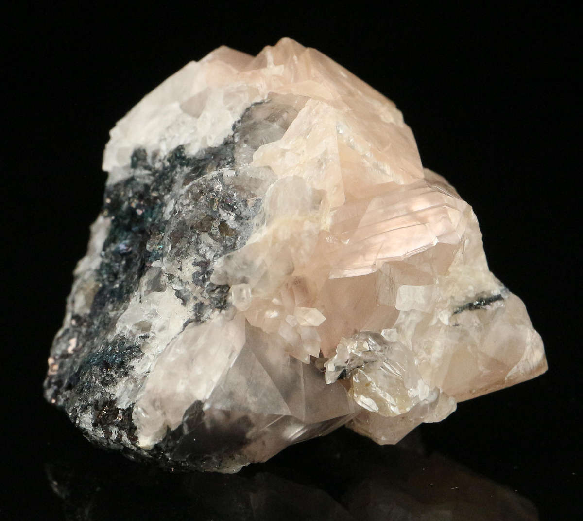 Cobaltoan Smithsonite on Matrix, Tsumeb Mine, Namibia