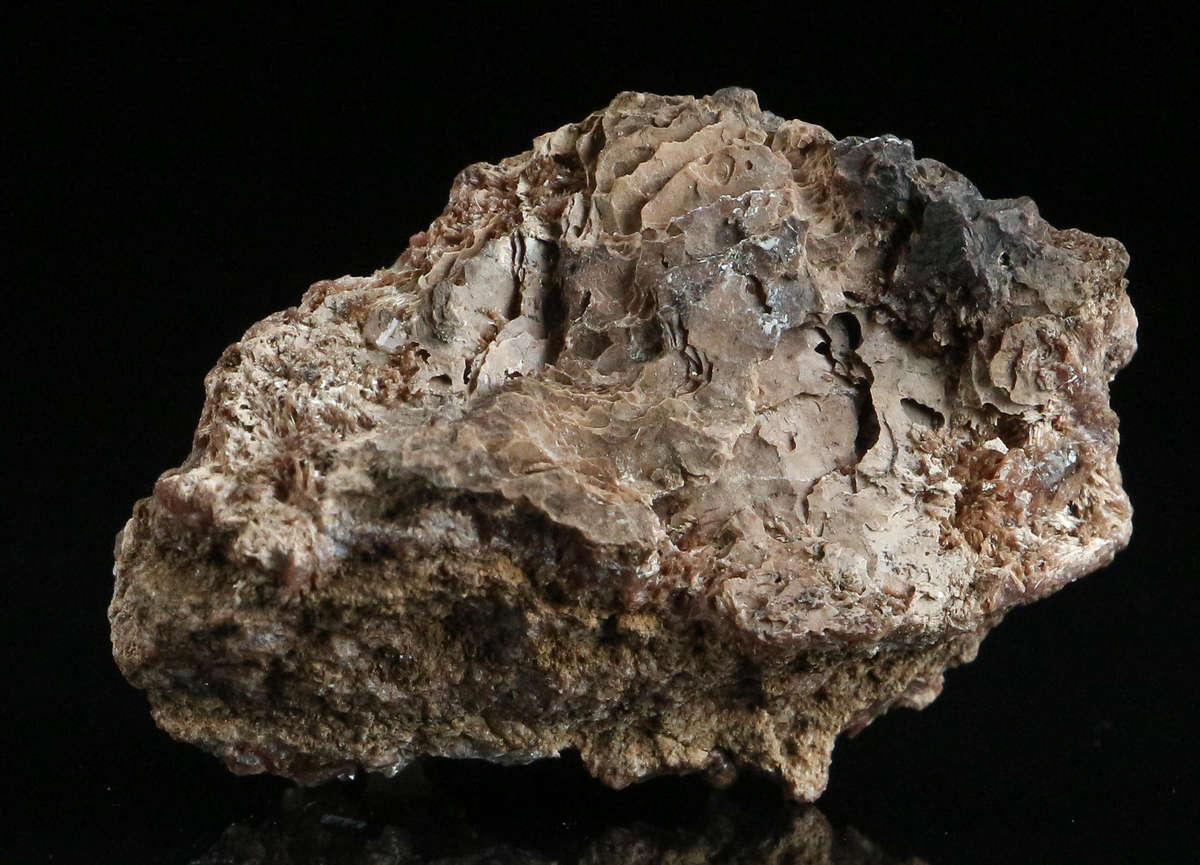 Rhodochrosite, "N'Chwaning II Mine, Kalahari Manganese Field, Northern Cape, South Africa "