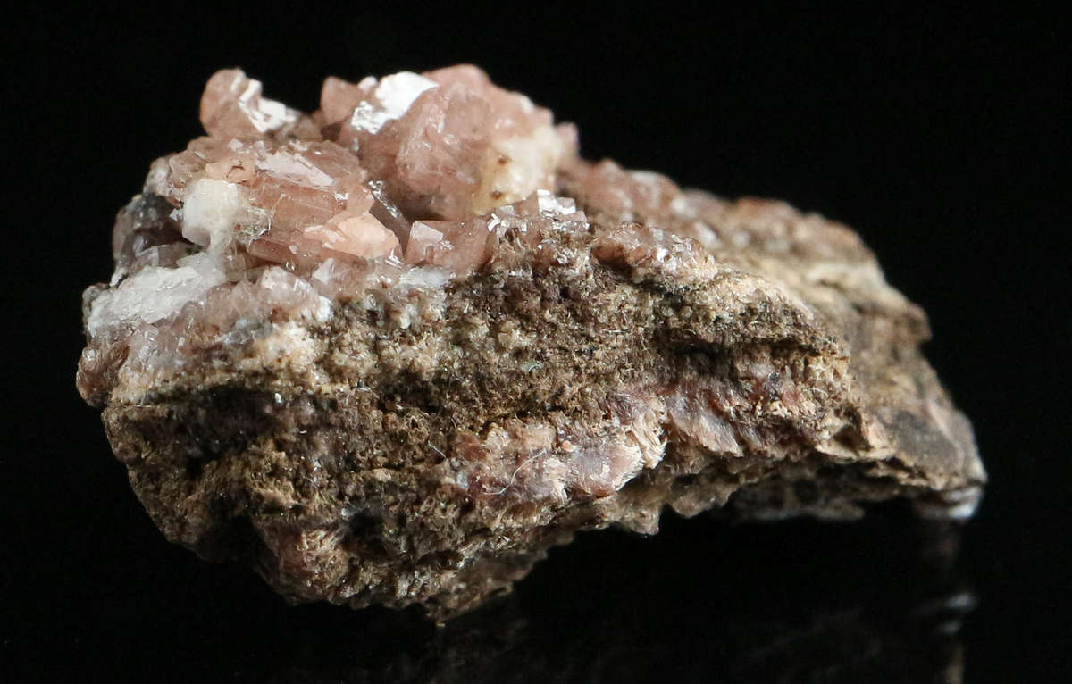 Rhodochrosite, "N'Chwaning II Mine, Kalahari Manganese Field, Northern Cape, South Africa "