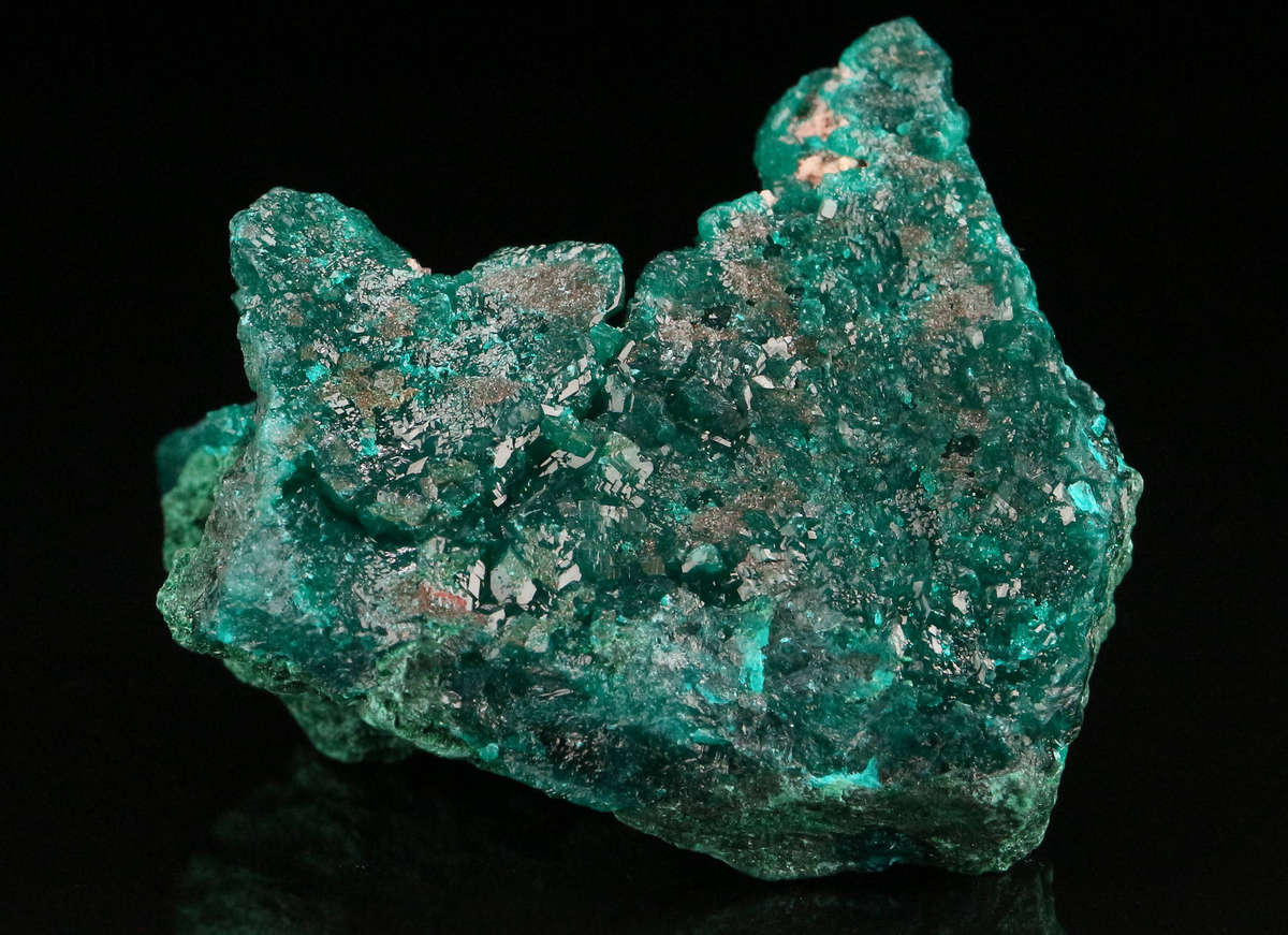 Dioptase & Malachite, Kimbedi, Mindouli, Brazzaville, Congo
