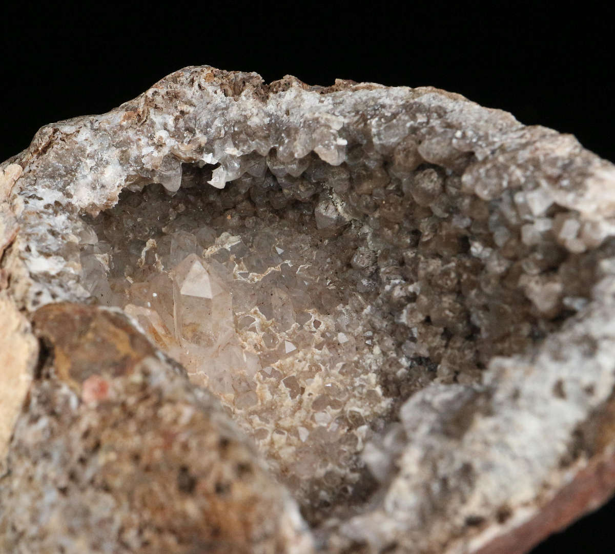 Quartz Vug, Gobobosebberge Mnt, Namibia