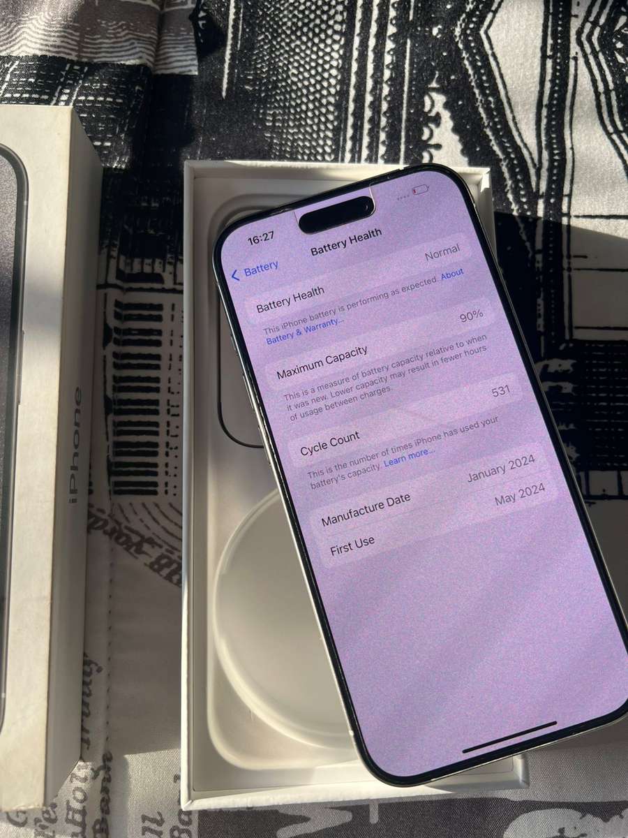 Apple iPhone 15 Pro 256GB White Titanium