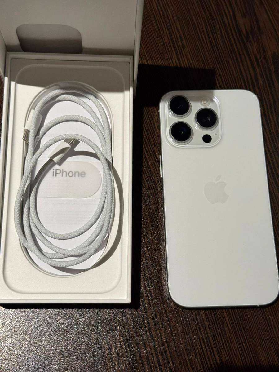 Apple iPhone 16 Pro 128GB White Titanium 99% BH