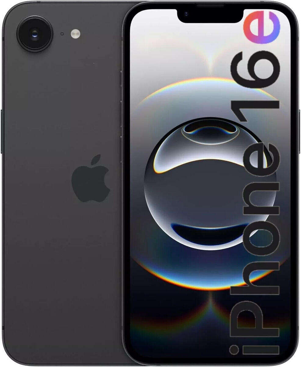 Apple iPhone 16e 128GB Black